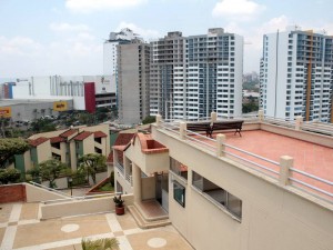 Este fue el mirador construido para ver la ciudad.