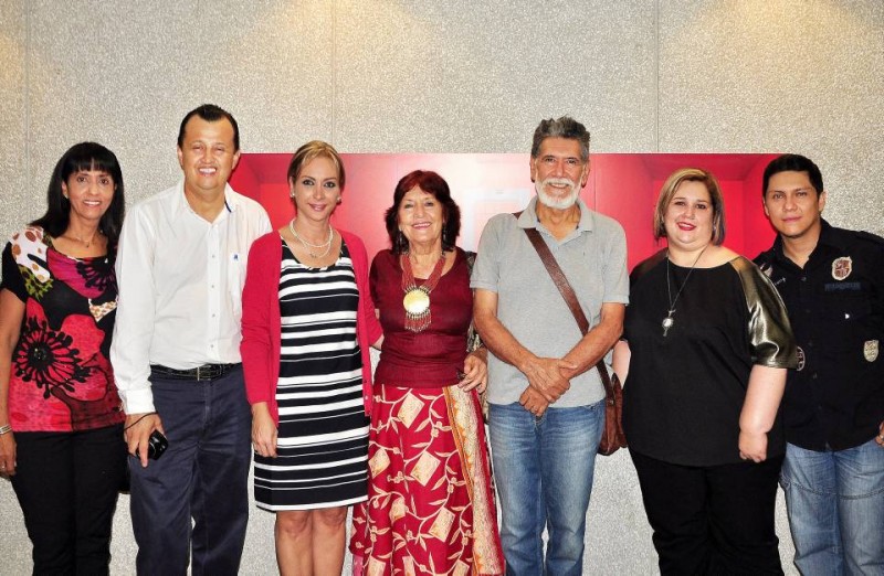 Yadira Polo, Carlos Bermúdez, Carmen Alicia Remolina, Isabel Crooke, Máximo Flórez, Camila Bretón y Edwin Javier Vargas. - Laura Herrera / GENTE DE CABECERA