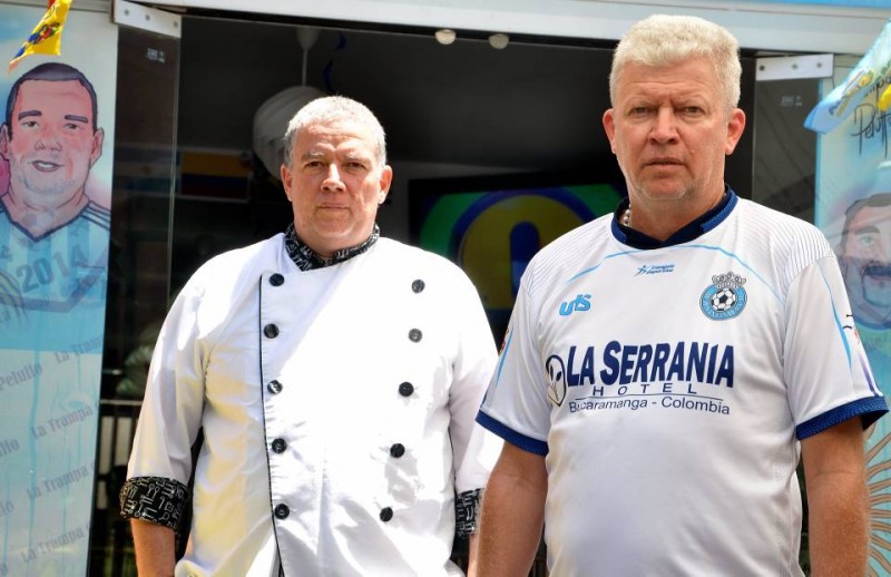 Norberto José y Martín hoy viven los dos en Bucaramanga