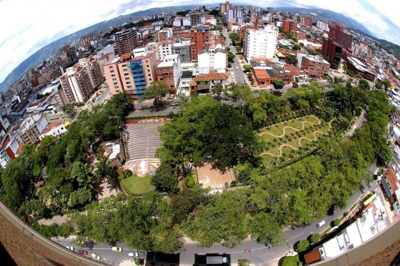 Hasta principios de 2012 el parque Mejoras Públicas lucía así