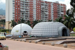 Serrezuela I y II son los conjuntos más cercanos al parque intercambiador de Neomundo, donde se han desarrollado este año varios eventos. - Archivo / GENTE DE CABECERA