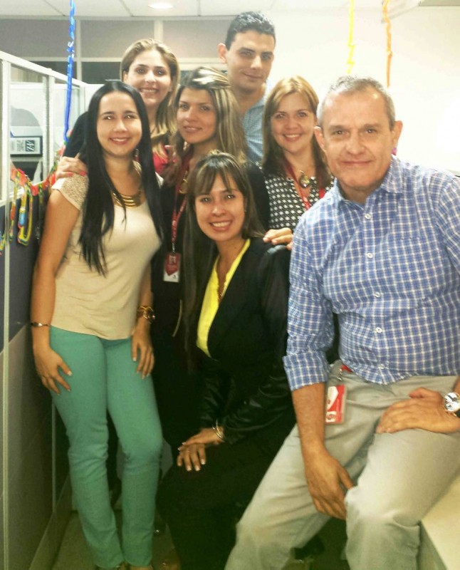 Gloria Ordóñez, Andrea Obregón, Diana Colmenares, Lina María Rodríguez, Mayra Constanza Ordóñez Sandoval, Diego Fandiño y David Guillermo Puyana. - Suministrada / GENTE DE CABECERA