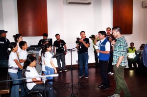 En el Centro Cultural del Oriente se realizó el ensayo de Juanes y Mochila Cantora