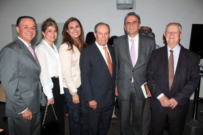 Néstor Mantilla, Olga Lucía Prada, María Consuelo Durán, Alberto Montoya Puyana, Eduardo Durán Gómez y Gerardo Díaz. - Javier Gutiérrez / GENTE DE CABECERA