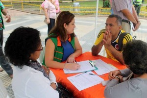 Luis Daniel Vega, de la Junta Administradora Local, JAL de la comuna 12, también estuvo presente en la cita. - Fotos Contraloría de Bucaramanga / GENTE DE CABECERA