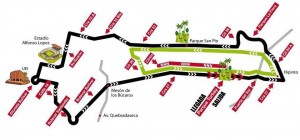 Este será el recorrido del ¼ de Maratón Ciudad de Bucaramanga, evento liderado por la Fundación Cardiovascular de Colombia. - Suministrada / GENTE DE CABECERA