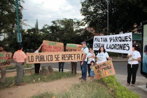 Nuevamente vecinos del parque Mejoras Públicas reclamarán ante la SMP. - Archivo / GENTE DE CABECERA