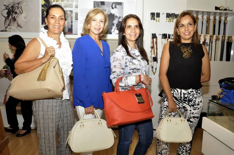 Ángela María Sanín, Marta Blanco, Pilar Echeverry y Luz Alejandra Marín. - Fotos Didier Niño / GENTE DE CABECERA