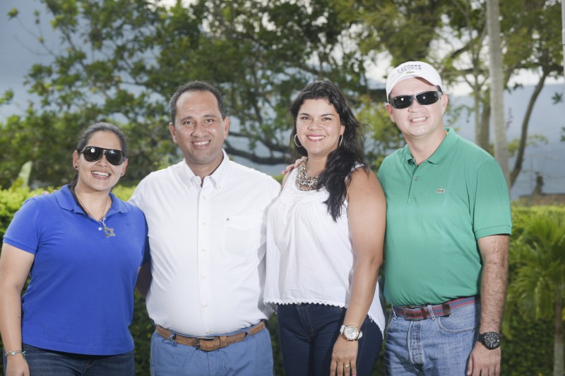 Carolina Aldana, Óscar Ardila, Sandra Basto y Yenson Ardila.