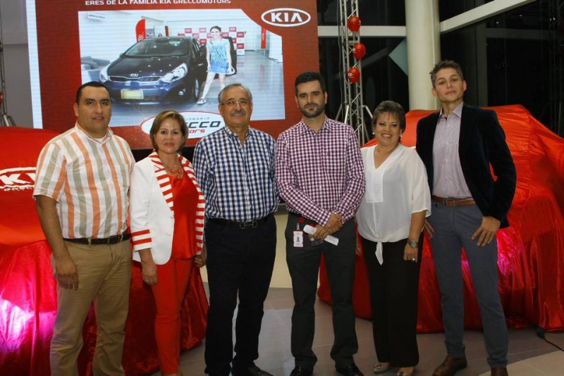 Jorge Mario Arias, Fany Grecco, Orlando González, Orlando González Grecco, María Mónica Beltrán y Alexander Tobón. - César Flórez / GENTE DE CABECERA