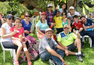 Las familias claverianas asistieron al evento programado por la institución educativa. - Suministrada / GENTE DE CABECERA