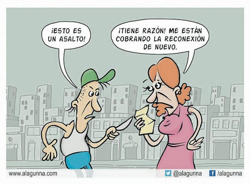 Caricatura de Gente de Cabecera, por @aalagunna