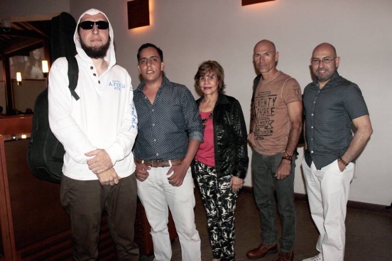 M Blatt, Santiago Pérez, Sonia Murillo, Víctor Hugo Henao y Humberto García