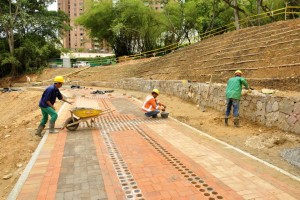 El parque Carlos Virviescas tendrá 2,8 hectáreas de extensión. - Suministrada / GENTE DE CABECERA