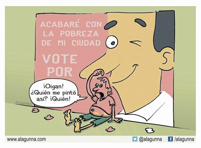 Caricatura de Gente de Cabecera.