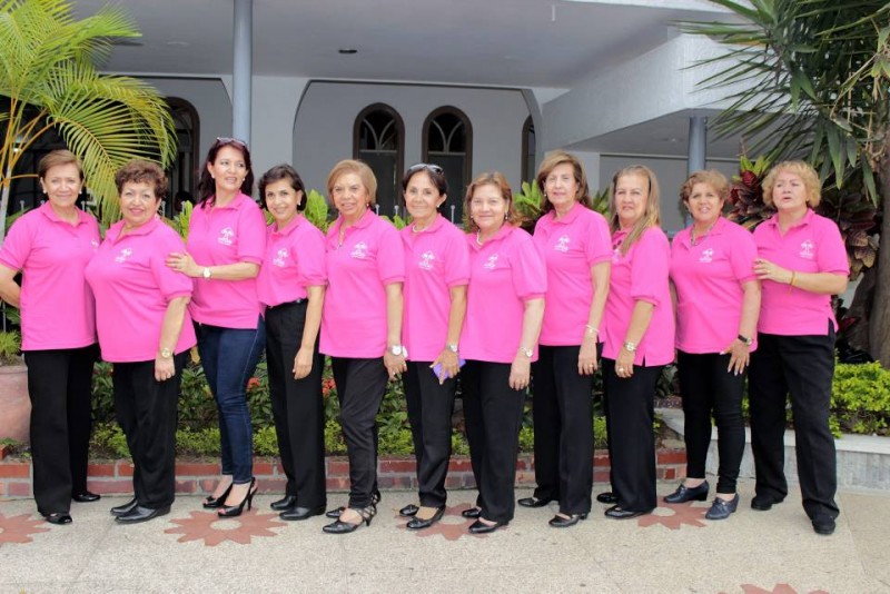 Rosa Rueda, Julieta Pérez, Edith Prada García, Luz Marina de Prada, Martha Cecilia Rivera, Paulina Vega Pinzón, Ema Rosa Puentes de Contreras, Miryam Lucía Ayala, Rebeca Salcedo, Ana Josefa Rivera y Alaix Cáceres Rincón. - Fabián Hernández / GENTE DE CABECERA