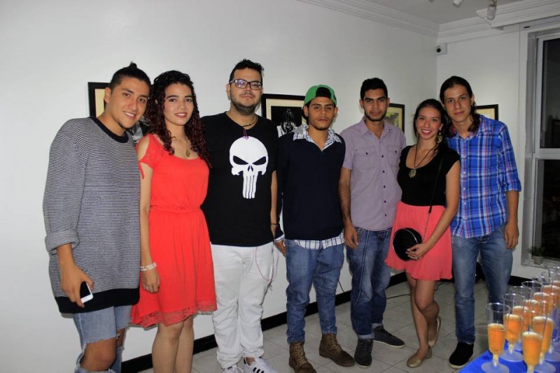 Sebastián Cancino, Laura Espriella, Óscar Ardila, David Ávila, Brayan Ortiz, Marcela Pérez y Julián Rodríguez. - Fabián Hernández / GENTE DE CABECERA