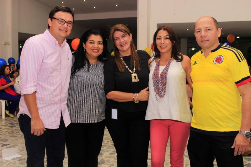 Guillermo de la Ossa, Gloria Morales, Martha Correa, Clara Eugenia Rincón y Marcos Ruiz Gómez. - Fabián Hernández / GENTE DE CABECERA