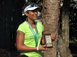 Kelly Cadena es una consagrada deportista bumanguesa. Luego de ser nadadora, basquetbolista y squashista, ahora es triatleta.