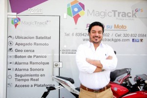 El Magictrack permite saber dónde se encuentra la motocicleta, en tiempo real.