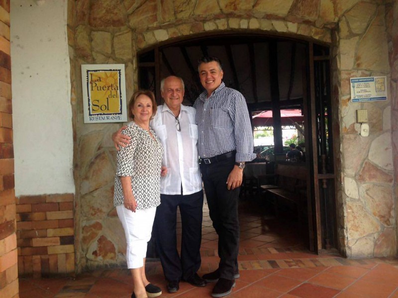 Mercedes Ardila, Manuel Elkin Patarroyo y Jorge Ernesto Forero Tobón. - Suministrada / GENTE DE CABECERA