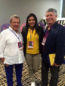 Mario Hernández, María Fernanda Díaz y Pedro Uribe