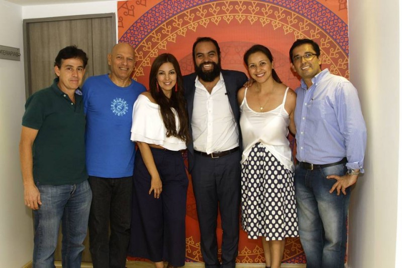  Santiago Martínez, Ignacio Salvatierra, Adriana Liévano, Juan Gómez, Herly Carreño y Camilo Hernández. - César Flórez /GENTE DE CABECERA