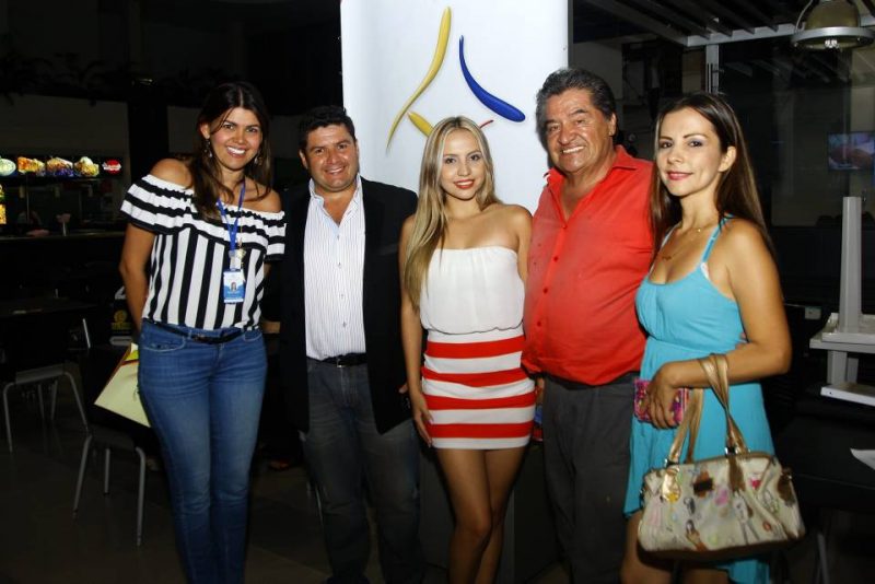 Diana Romero, Juan Carlos García, Tatiana García, Alfredo Rueda y Adriana García. - César Flórez/GENTE DE CABECERA