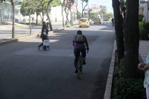 Así lució la comúnmente congestionada Avenida González Valencia con carrera 27