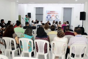 La semana pasada se realizó la inauguración oficial de la emisora escolar en el Colegio Psicopedagógico Carl Rogers. - Suministrada/GENTE DE CABECERA