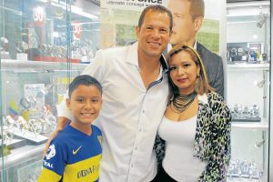 Álex Santiago Martínez, Óscar Córdoba y Raquel Correa Ayala