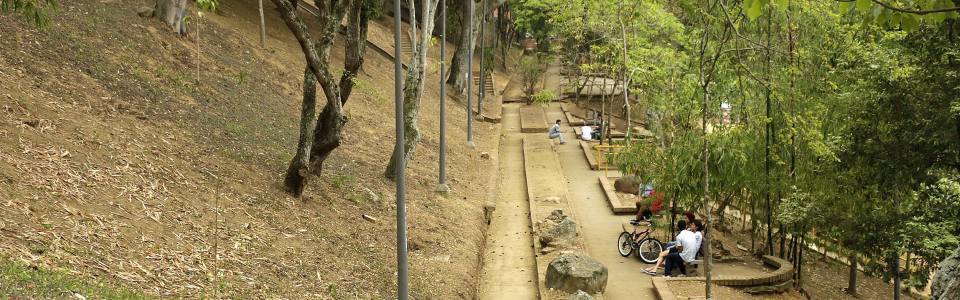 Parque de Los Leones, en decadencia