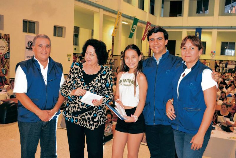 Jorge Ordóñez, Emperatriz de Ponce de León, Carla Sofía Cepeda Orduz, Guillermo Guerra Ramírez y Sofía Ulloa de Ordóñez. - Suministrada/GENTE DE CABECERA