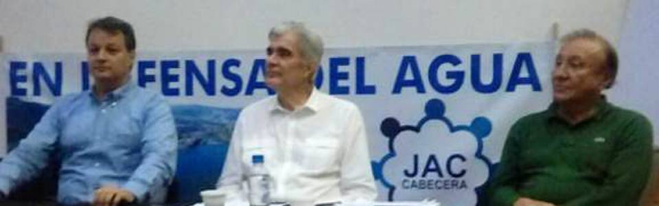 JAC de Cabecera lidera defensa del agua