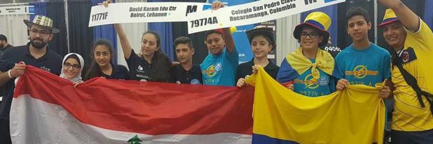 San Pedro, campeón  mundial de robótica