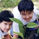 Niños dan ejemplo del cuidado de la naturaleza