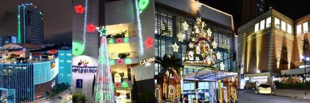 Con mucha luz y color los centros comerciales recibieron la Navidad