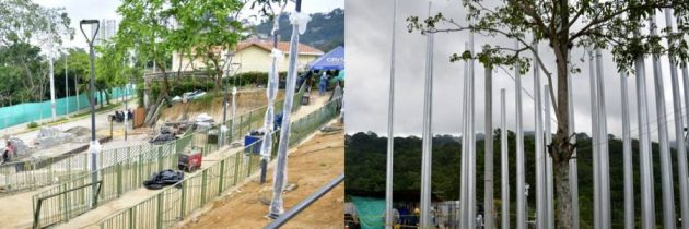 El ‘Parque de las Luces’ adornará el Tanque de Agua de Cabecera